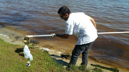 3ª COLETA DE ÁGUA DA LAGOA DA CONCEIÇÃO