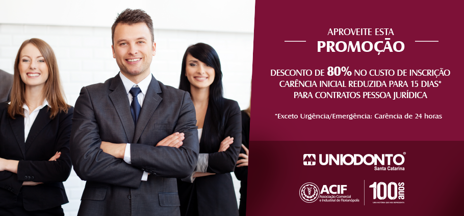 Aproveite a promoção Uniodonto