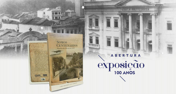 Assinatura do Livro Somos Centenários marca o lançamento da Exposição 100 Anos da ACIF, dia 04 de maio