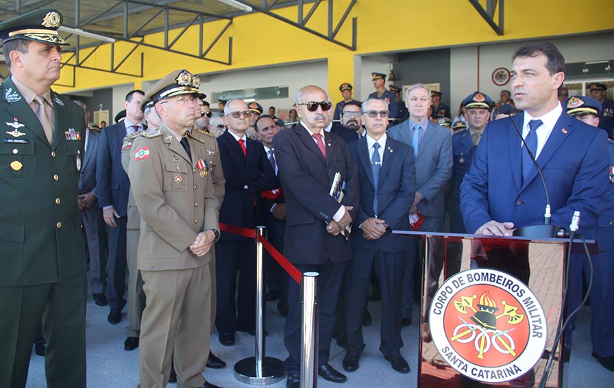 Corpo de Bombeiros Militar de Santa Catarina tem novo Comandante