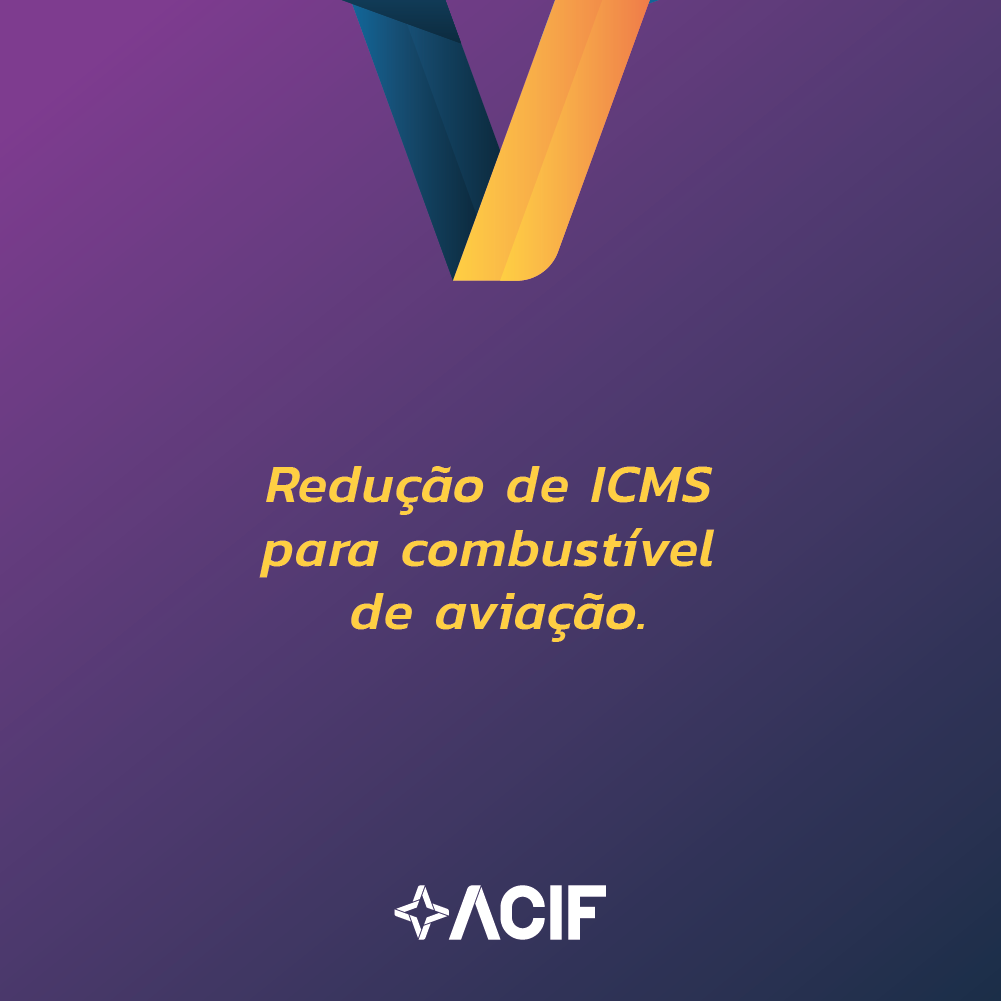 Redução de ICMS para combustível de aviação