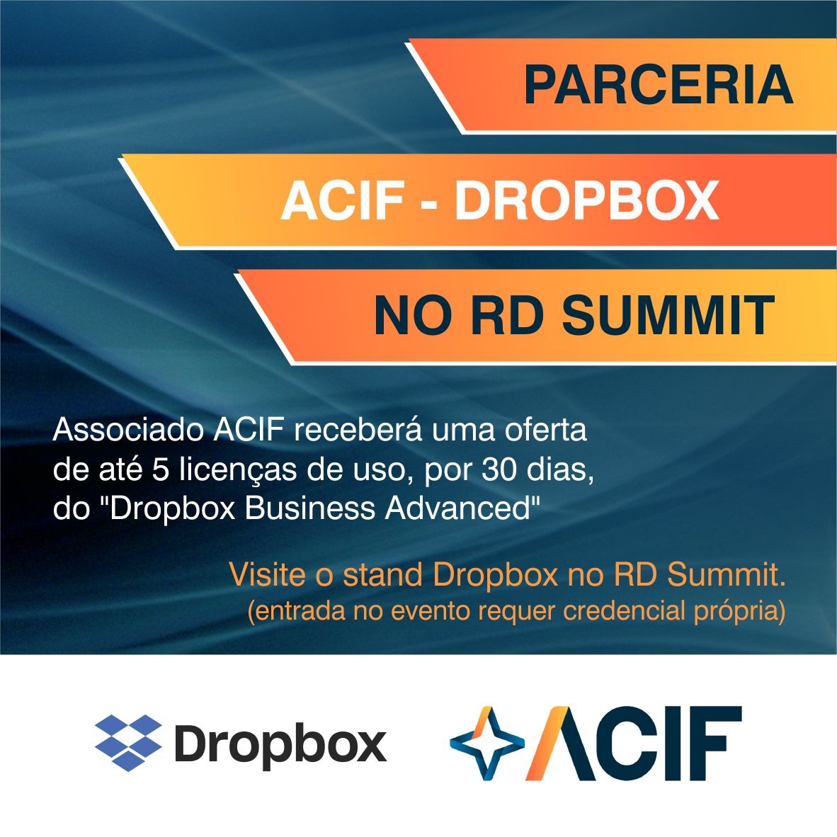 ACIF Convida para o stand da Dropbox no RD Summit 2019