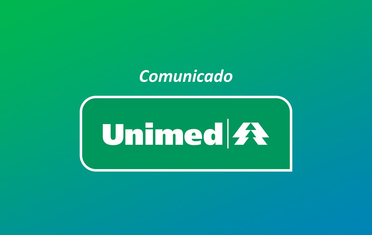 Comunicado sobre as carteirinhas da Unimed