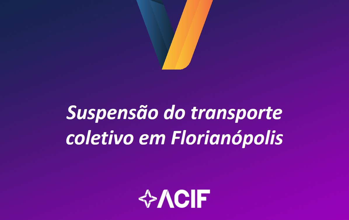 ACIF reage à nova suspensão do transporte coletivo na Capital