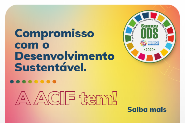 A ACIF é membro signatário do Movimento ODS SC