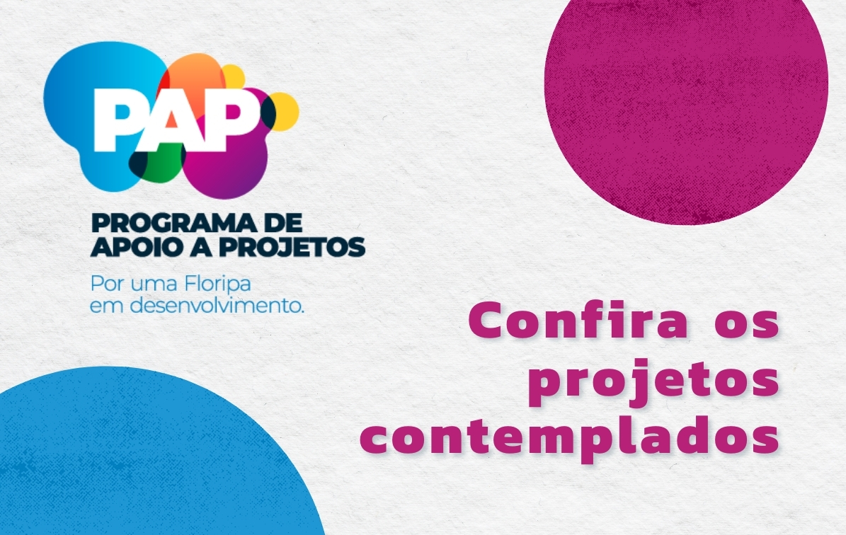 Divulgados os projetos contemplados pela 10ª edição do PAP – Programa de Apoio a Projetos