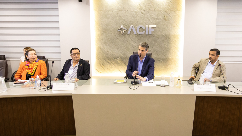 Diálogo: ACIF recebe presidente da Câmara Municipal e debate assuntos para o desenvolvimento da cidade